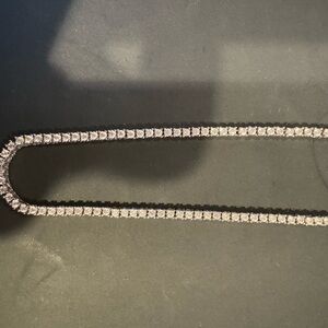 Faux tennis necklace looks very nice